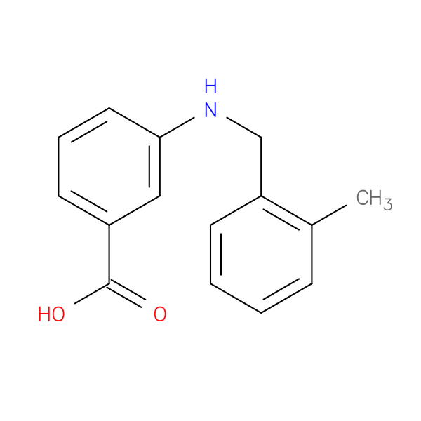3-[(2-METHYLBENZYL)AMINO]BENZOIC ACID