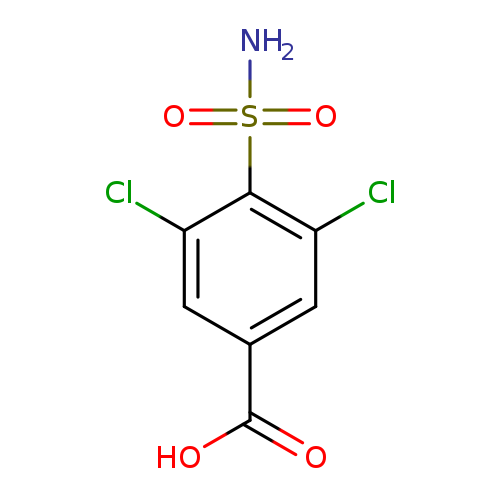 3,5-dichloro-4-sulfamoylbenzoic acid
