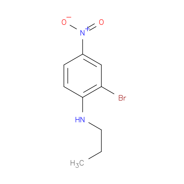 2-Bromo-4-nitro-N-propylaniline