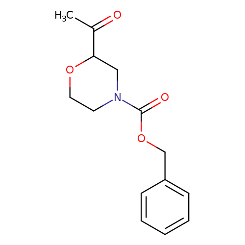 Benzyl 2-acetylmorpholine-4-carboxylate