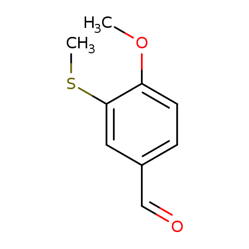 4-Methoxy-3-(methylsulfanyl)benzaldehyde