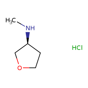 3-Furanamine, tetrahydro-N-methyl-, hydrochloride (1:1), (3S)-