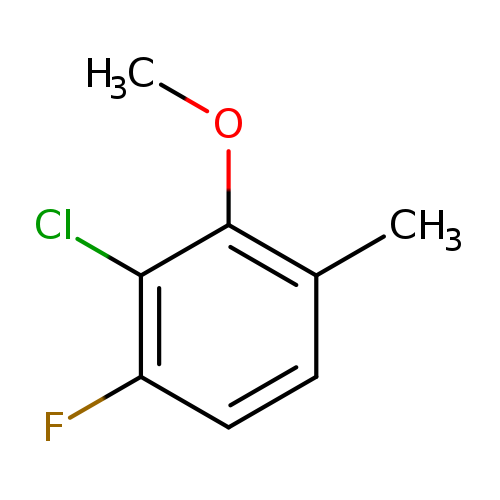 2-chloro-1-fluoro-3-methoxy-4-methylbenzene