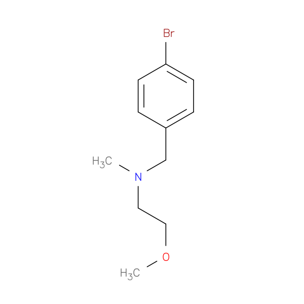 N-(4-Bromobenzyl)-n-(2-methoxyethyl)-n-methylamine