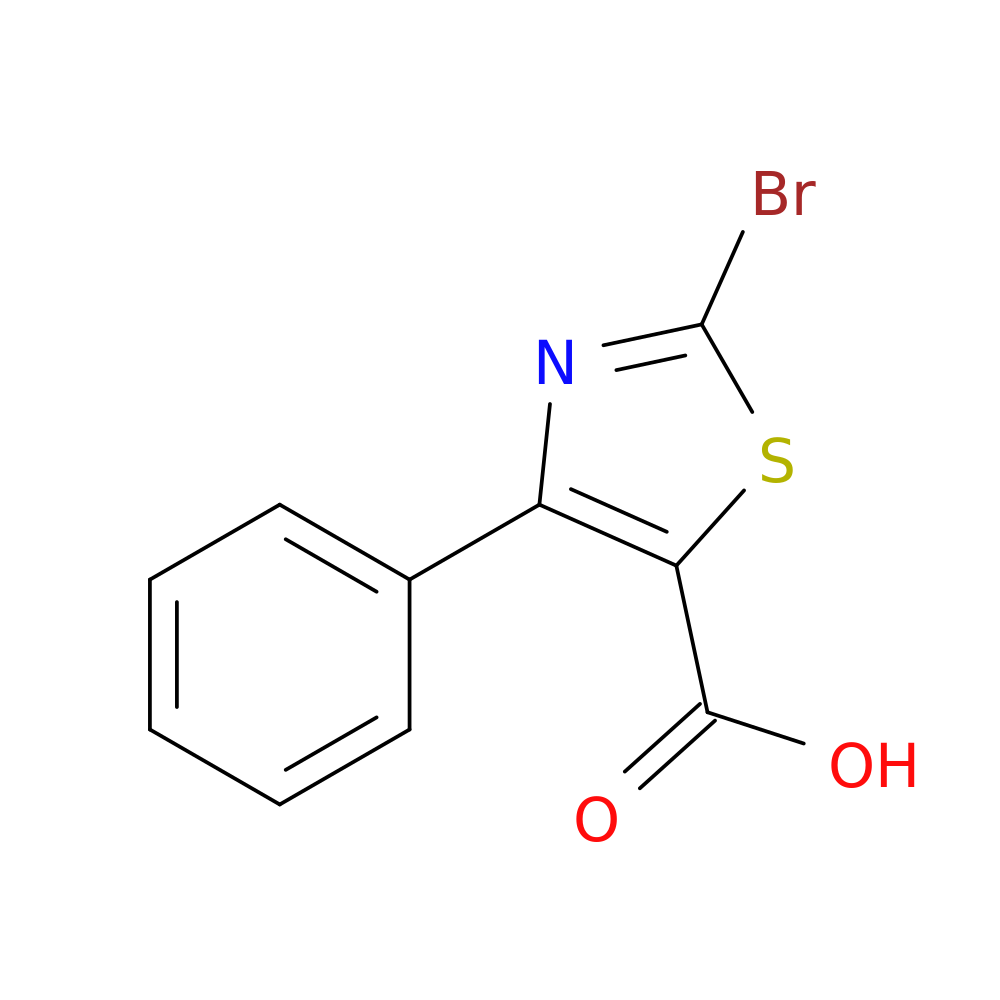 2-bromo-4-phenyl-1,3-thiazole-5-carboxylic acid