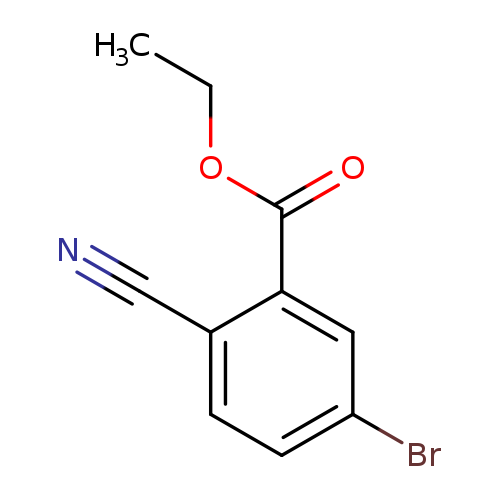 Benzoic acid, 5-bromo-2-cyano-, ethyl ester
