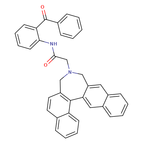 (11bS)​-N-​(2-​Benzoylphenyl)​-​3,​5-​dihydro-​ 4H-​Dinaphth[2,​1-​c:1',​2'-​e]​azepine-​4-​ acetamide