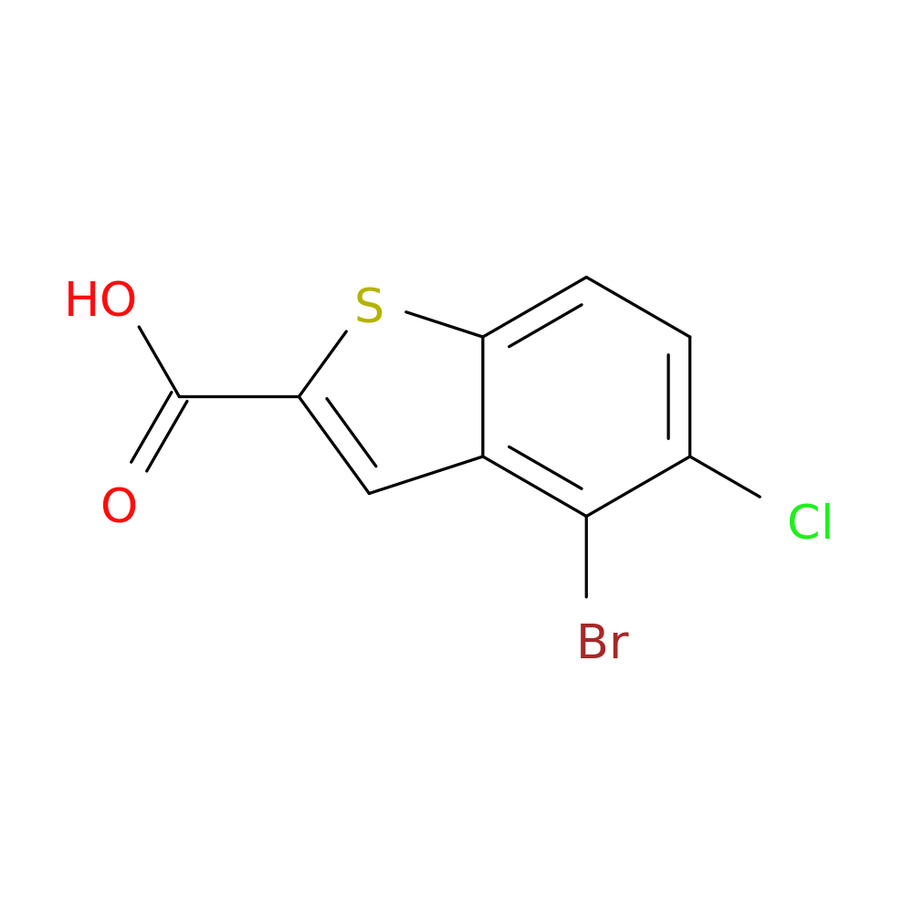 4-bromo-5-chloro-1-benzothiophene-2-carboxylic acid