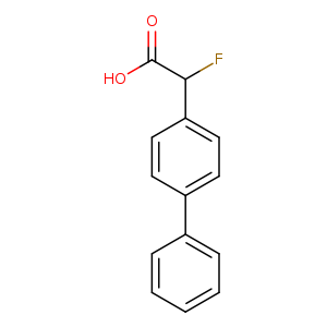 2-fluoro-2-(4-phenylphenyl)acetic acid
