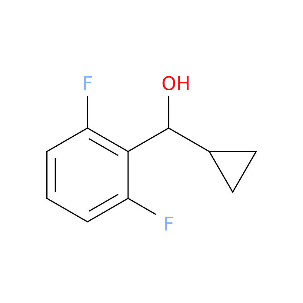 α-Cyclopropyl-2,6-difluorobenzenemethanol