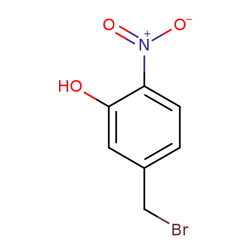 Phenol, 5-(bromomethyl)-2-nitro-