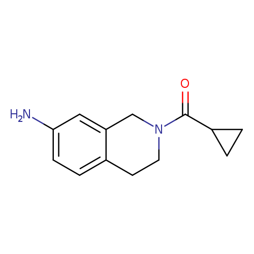 2-(CYCLOPROPYLCARBONYL)-1,2,3,4-TETRAHYDROISOQUINOLIN-7-AMINE