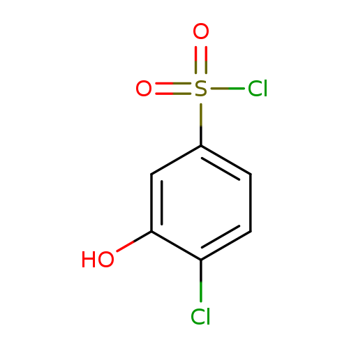 4-chloro-3-hydroxybenzene-1-sulfonyl chloride