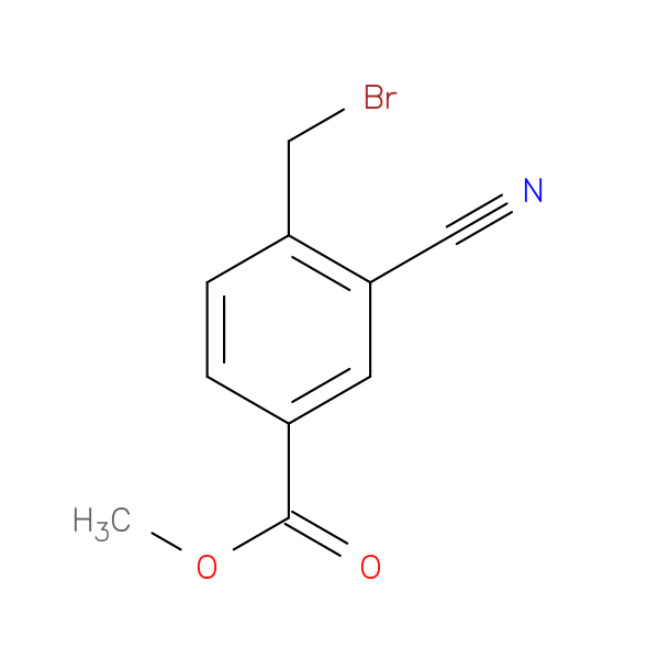 Methyl 4-bromomethyl-3-cyanobenzoate