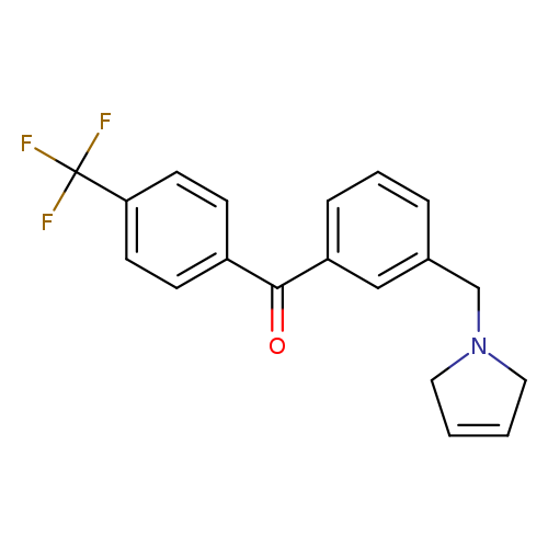 (3-((2,5-Dihydro-1H-pyrrol-1-yl)methyl)phenyl)(4-(trifluoromethyl)phenyl)methanone