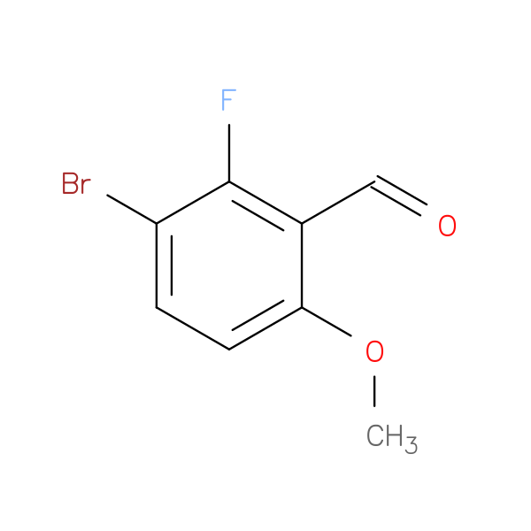 3-Bromo-2-fluoro-6-methoxybenzaldehyde