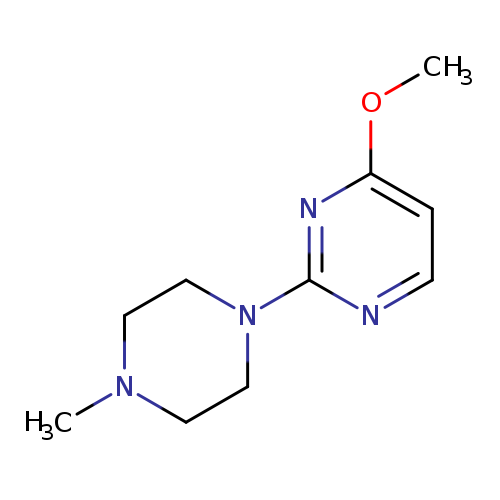 4-methoxy-2-(4-methylpiperazin-1-yl)pyrimidine