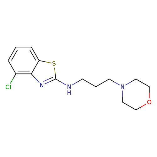 4-Chloro-N-(3-morpholinopropyl)benzo[d]thiazol-2-amine