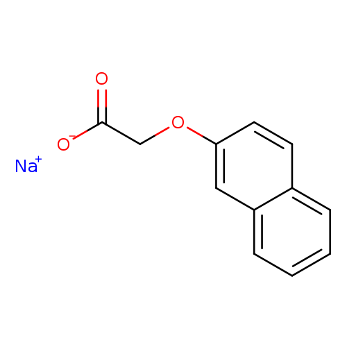 Acetic acid, 2-(2-naphthalenyloxy)-, sodium salt (1:1)