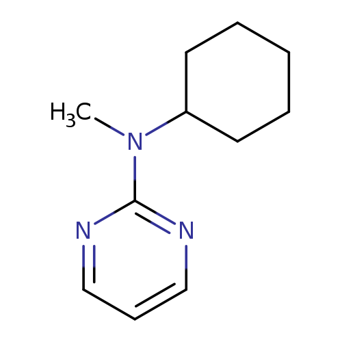 2-Pyrimidinamine, N-cyclohexyl-N-methyl-