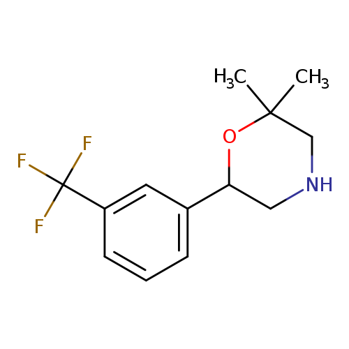 2,2-dimethyl-6-[3-(trifluoromethyl)phenyl]morpholine