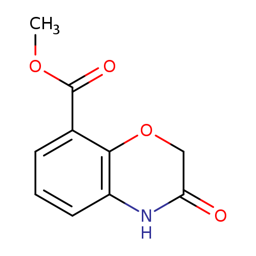 2H-1,4-Benzoxazine-8-carboxylic acid, 3,4-dihydro-3-oxo-, methyl ester