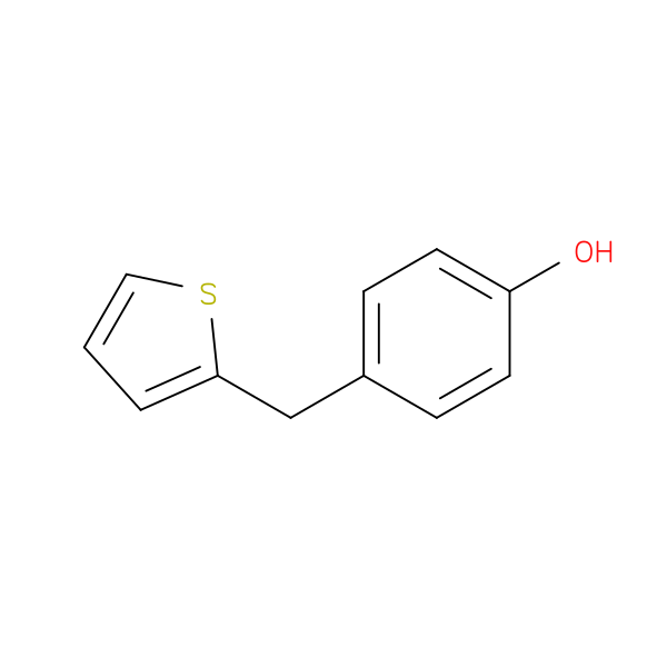 4-[(thiophen-2-yl)methyl]phenol