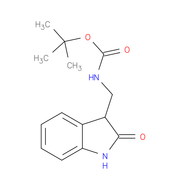 tert-Butyl N-[(2-oxo-2,3-dihydro-1H-indol-3-yl)methyl]carbamate
