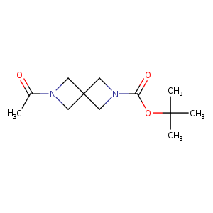 tert-butyl 6-acetyl-2,6-diazaspiro[3.3]heptane-2-carboxylate