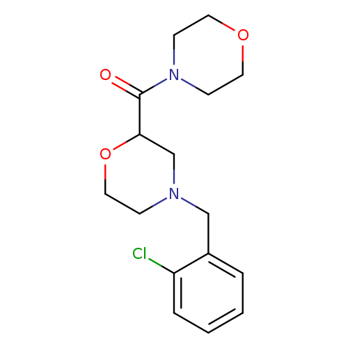 4-[(2-chlorophenyl)methyl]-2-(morpholine-4-carbonyl)morpholine