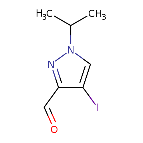 4-iodo-1-isopropyl-1H-pyrazole-3-carbaldehyde