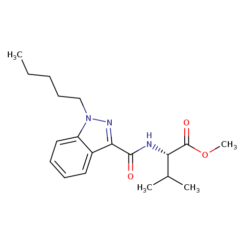 N-[(1-pentyl-1H-indazol-3-yl)carbonyl]-L-valine,methylester