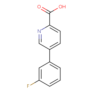 2-Pyridinecarboxylic acid, 5-(3-fluorophenyl)-