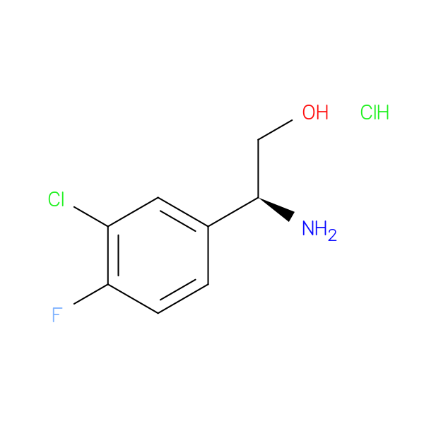 (S)-2-Amino-2-(3-chloro-4-fluorophenyl)ethanol hydrochloride