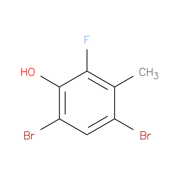 4,6-Dibromo-2-fluoro-3-methylbenzene