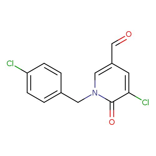 5-Chloro-1-(4-chlorobenzyl)-6-oxo-1,6-dihydropyridine-3-carbaldehyde