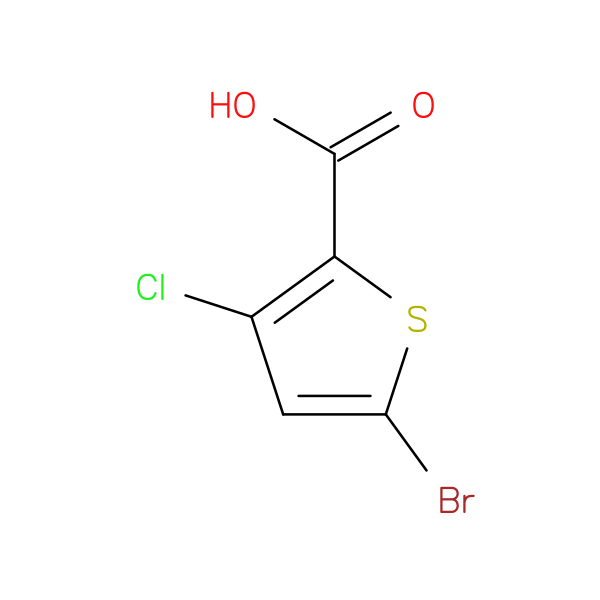 5-Bromo-3-chlorothiophene-2-carboxylic acid