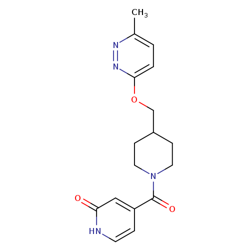 4-(4-{[(6-methylpyridazin-3-yl)oxy]methyl}piperidine-1-carbonyl)-1,2-dihydropyridin-2-one