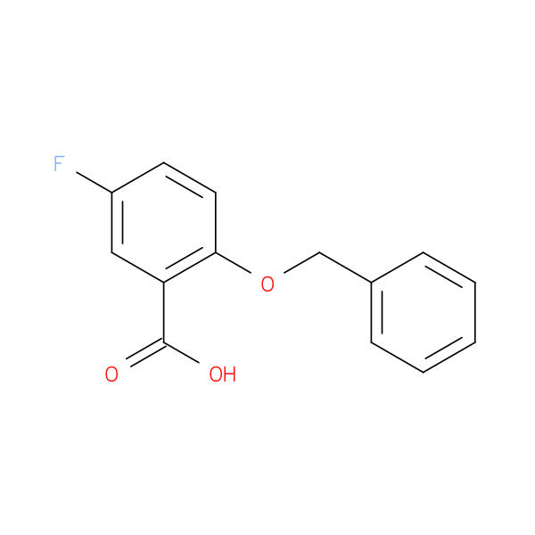 5-Fluoro-2-(phenylmethoxy)benzoic acid