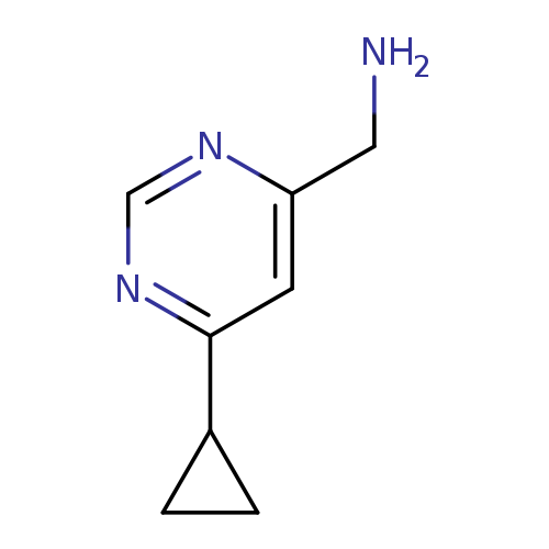 (6-Cyclopropylpyrimidin-4-yl)methanamine