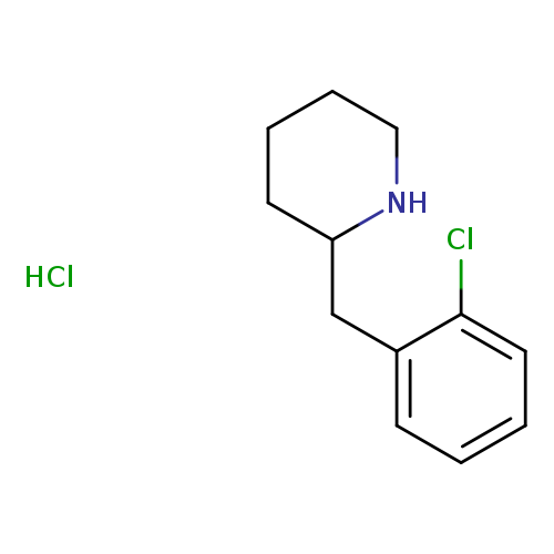 2-[(2-chlorophenyl)methyl]piperidinehydrochloride