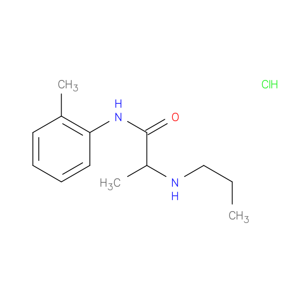 2-(Propylamino)-o-propionotoluidide hydrochloride