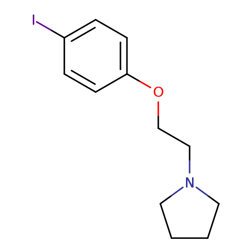 1-(2-(4-Iodophenoxy)ethyl)pyrrolidine