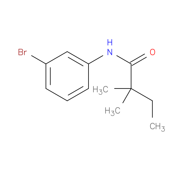 N-(3-bromophenyl)-2,2-dimethylbutanamide