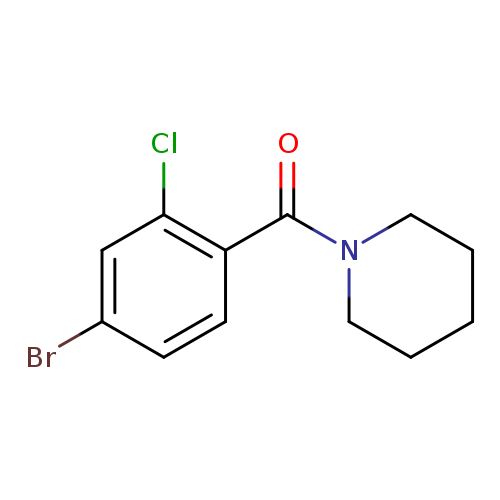 (4-Bromo-2-chlorophenyl)(piperidin-1-yl)methanone