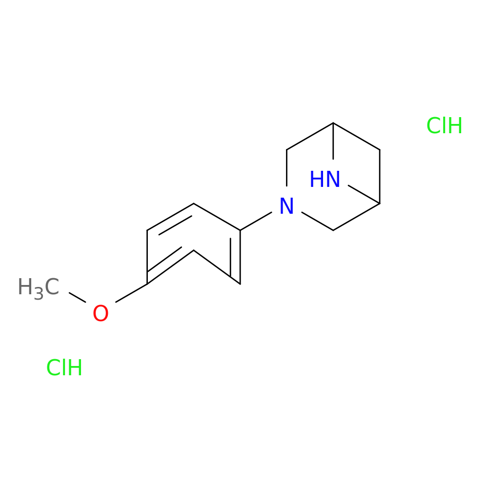 3-(4-methoxyphenyl)-3,6-diazabicyclo[3.1.1]heptane dihydrochloride