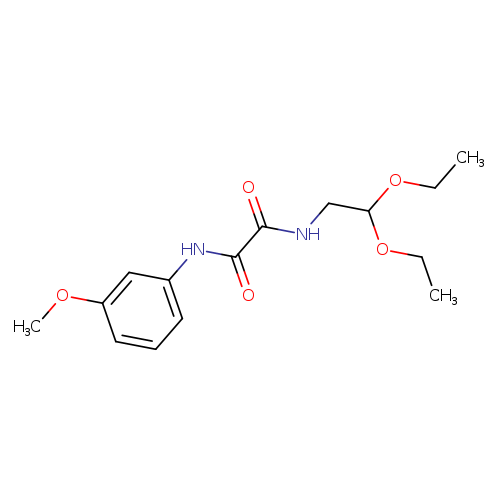 N-(2,2-diethoxyethyl)-N'-(3-methoxyphenyl)ethanediamide