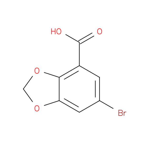 6-BROMOBENZO[D][1,3]DIOXOLE-4-CARBOXYLIC ACID