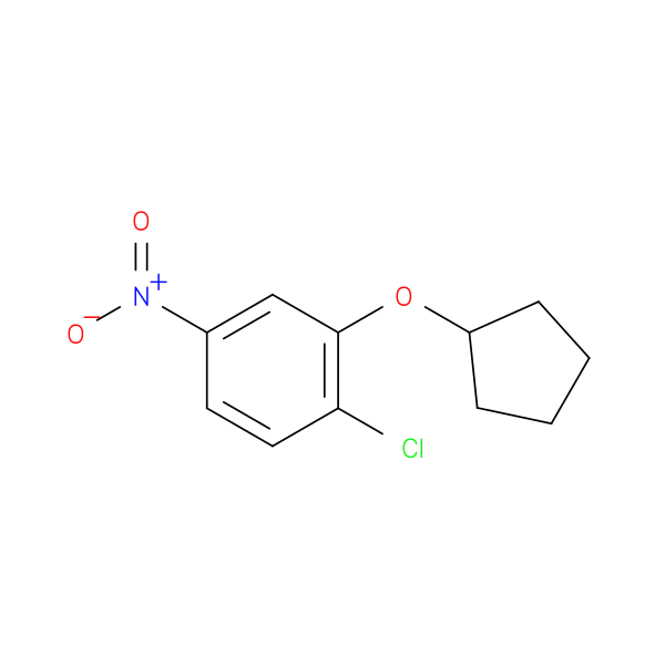1-Chloro-2-(cyclopentyloxy)-4-nitrobenzene