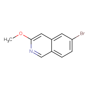 Isoquinoline, 6-bromo-3-methoxy-